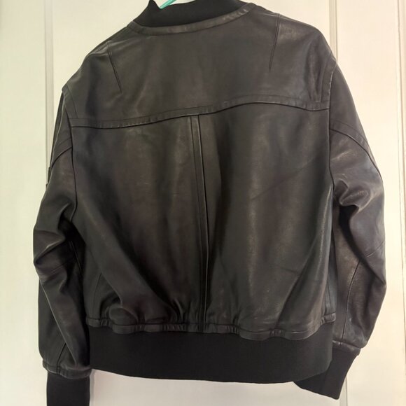 Stand Studio Icon Leather Bomber Jacket - Picture 2 of 3